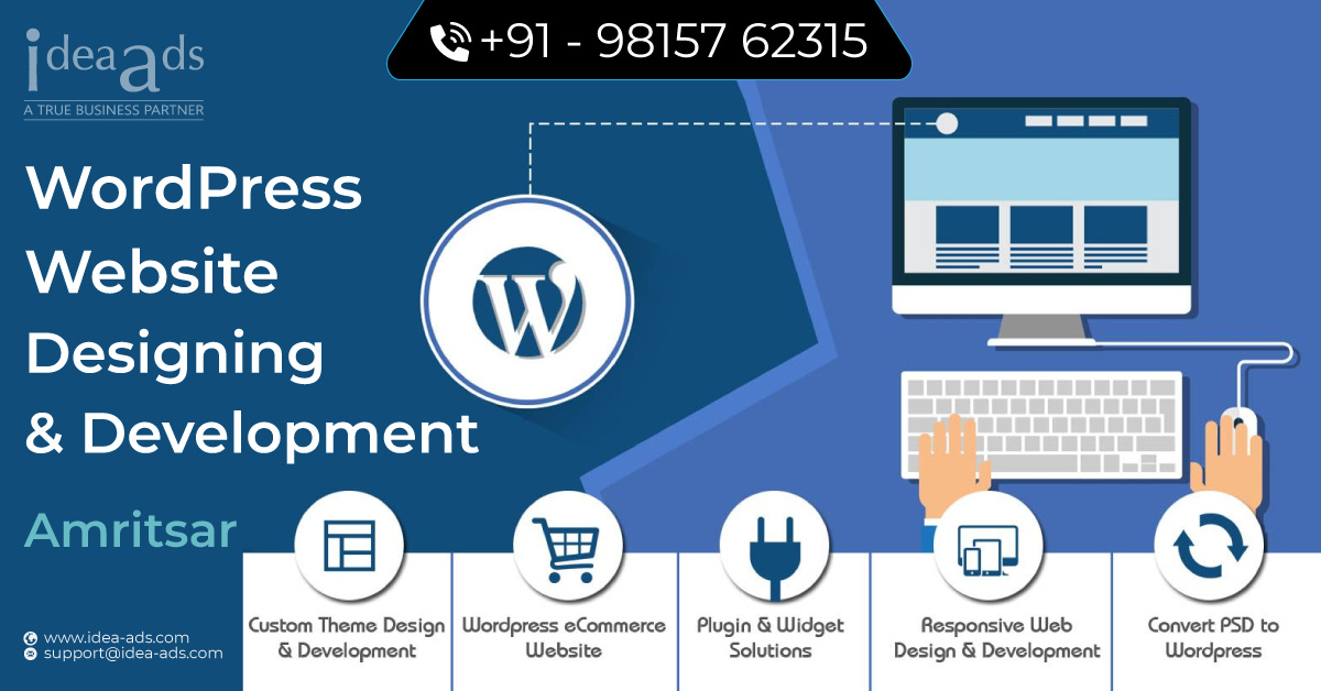 Top WordPress Web Design Development Services Company Amritsar